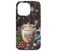 Winter Vibes For Snowy Days And Xmas Aesthetic Snowflake Custodia per iPhone 13 Pro