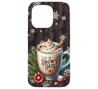 Winter Vibes For Snowy Days And Xmas Aesthetic Snowflake Custodia per iPhone 15 Pro