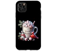 Winter Vibes With Warm Wishes For Hot Cocoa Chocolate Lover Custodia per iPhone 11 Pro Max