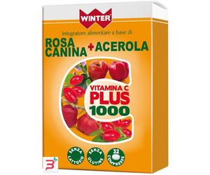 WINTER VITAMINA C PLUS 1000 ROSA CANINA + ACEROLA 32 COMPRESSE