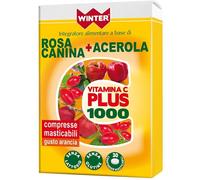 Winter Vitamina C Plus 1000 Rosa Canina e Acerola Compresse Masticabil