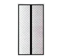 Winter Warm Cotton Door Curtain, Windproof And Cold Proof, Room Partition(Black-height 180cm,Width 170cm)