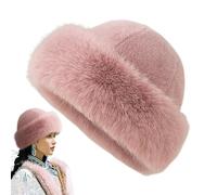 Winter Warm Hat For Womeen - Cappelli da donna, felpe Haat, Suitable F0r Travel, Warm and Soft Women's Hats, Warms Soft Plush Haats, Thickened Winter Hats For Everyday Wear Traveling Skiing Hiking