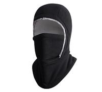 Winter Warmth 2 in 1 Cappello e maschera per il viso, scaldacollo e protezione per le orecchie, per attività all'aperto, sfida il freddo in tutta comodità, Nero , Taglia unica