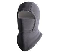 Winter Warmth 2 in 1 Cappello e maschera per il viso, scaldacollo e protezione per le orecchie, per attività all'aperto, sfida il freddo in tutta comodità, Grigio scuro, Taglia unica