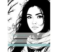 Winter women: Coloring book