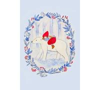 Winter Wonderland Composition Notebook: 120 dotted pages Journal with Watercolor Illustration on the Cover