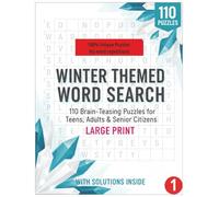 Winter Wonderland Word Search large print: 110 Large Print Puzzles • Winter Brain Games • Holiday Activity Book Fun Word Search for All Ages - Teens, ... Mind-Bending Challenges & Cozy Winter Fun