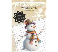 Winter Wonderland Word Search Puzzle Book:: Word Searches with Easy to Read Print about Winter, Winter Sports, Being Cozy and More | 6x9 Inches, 110 ... ... Gift for Vacations, Parties and Holidays