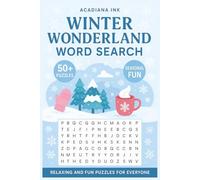 Winter Wonderland Word Search: Relaxing and Fun Puzzles for Everyone with Easy Read Print about Winter Play, Fun, Getting Cozy by the Fire and More | ... - Gift for Vacations, Holidays and Free Time