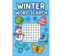 Winter Word Search: A Seasonal Large Print Puzzle Book Filled with Cozy Vocabulary and Over 500 Hidden Winter-Themed Words