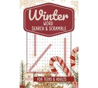Winter Word Search and Scramble: Frosty Puzzles and Word Play for Teens and Adults