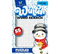 Winter Word Search: Cozy Puzzles to Warm Your Mind This Season: 55 Fun & Relaxing Word Searches for Teens, Adults, and Seniors | Big Print | 660 Hidden Words | Perfect Winter Brain Workout