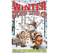 Winter Word Search: Easy To read Print With 50+ Puzzles about Winter, Seasons, Weather, And More | 6x9 inch, 110 pages | Gift For Holidays Vacations, and Spare Time