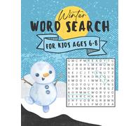 Winter Word Search for Kids Ages 6-8: 50+ Fun Winter and Christmas themed word puzzles for Kids