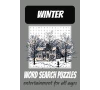 Winter Word Search: Puzzle book for hours of entertainment, stress relief, and relaxation | Easy to read print | 6x9 Print, 110 pages | 50+ Puzzles | ... gift for Holidays, Vacations, and Free Times!