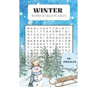 Winter Word Search Puzzle Book: Word Search with Easy to Read Print about Winter, Winter Activities, Winter Animals and More | 6x9 inches, 110 pages | ... Gifts for Vacation, Holidays and Free Time
