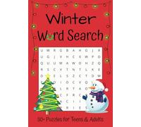 Winter Word Search Puzzle Book: Word Searches with Easy to Read Print about Winter, Christmas, Winter Activities and more | 6x9 inches | 110 pages | ... for Travel, Holidays and Free time.