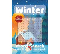 Winter Word Search Puzzle Book: Word Searches with Easy to Read Print about Winter, Snow, Holidays & Cozy Seasonal Themes | 6x9 Inches | 50+ Puzzles ... Gift for Snowy Days, Holidays and Free Times