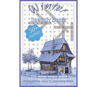 Winter Word Search Puzzle Book: Word Searches with Easy to Read Print about winter, snowfall, freezing, skiing and More | 6x9 inches, 110 pages | 50+ ... for Vacations, Holidays and Free Times
