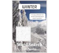 Winter Word Search Puzzle Book: Word Searches with Easy to Read Print about Winter, Winter Activities, Winter Clothes and More | 6x9 inches, 110 pages ... Gift for Vacations, Holidays and Free Times