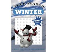 Winter Word Search Puzzle: Word search puzzles with easy-to-read print about winter, snow, frosty time, and more | 6x9 inches, 110 pages | 50+ puzzles ... Gift for vacation, holidays, and leisure
