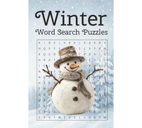 Winter Word Search Puzzles: 6 x 9 Inches | 110 Pages | 55 Puzzles | Snowy Fun and Cozy Challenges