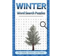 Winter Word Search Puzzles: Cozy and Relaxing Word Search Puzzles about Winter, Snowy Days, Winter Sports, and More | 6 x 9 inches, 110 pages | Gift for Holidays, Vacations, and Indoor Entertainment