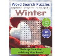Winter: Word Search Puzzles | For Kids Ages 8-12: Engaging Word Games to Boost Vocabulary, Memory and Logic - Perfect for Travel, Breaks & Relaxing Moments