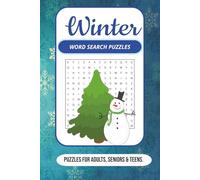 Winter Word Search Puzzles: WINTER WORDSEARCH PUZZLES: Word Search Puzzles with Easy to Read Print and about Winter, Christmas, Coziness and More | ... for Vacations, Holidays and Relaxation.