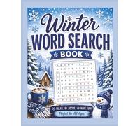 Winter Word Search: Relax Focus Have Fun