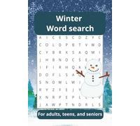 Winter Word Search: Winter Word Search Puzzle Book Word searches with easy to read print, about winter, cozy days, holidays, and more| 6x9 inches, 100 ... gift for vacations, holidays, and free times