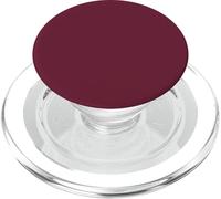Winterberry Borgogna Vino Profondo Rosso Estetico Tinta unita PopSockets PopGrip per MagSafe