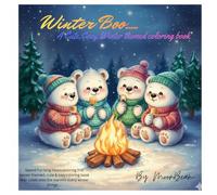 WinterBoo: A Cute,Cozy,Winter themed coloring book
