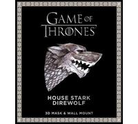 Wintercroft Game of Thrones Mask: House Stark Direwolf (3D Mask & Wa (Tascabile)