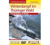 Winterdampf im Thüringer Wald - Dampf-Bullen in Aktion - Dampflokromantik - RioGrande