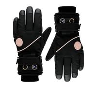 Winterhandschuhe mit Heizelementen3 Stufen Touchscreen Aufladbare Elektrische Handwärmer | Herren Elektrohandschuhe | Für Skifahren Snowboarden Motorrad Eisfischen Camping Wandern Gehen Outdoor Arbeit