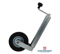 Winterhoff Ruota 250kg Ø 60mm Rotella di Naso 225 x 70 Deichselrad Rimorchio