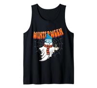 Winterween Inverno Halloween Natale Fantasma Carino Kawaii Canotta