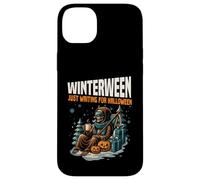 Winterween Just Waiting For Halloween Natale divertente Custodia per iPhone 14 Plus