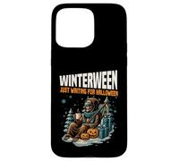Winterween Just Waiting For Halloween Natale divertente Custodia per iPhone 15 Pro Max