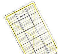 WINTEX Righello Sarta 60 cm - Righello Patchwork 60 x 15 cm - Riga Trasparente - Righelli per Sartoria e Cucito - Riga Sartoriale15x60cm - Linee di 2 Colori - Accessori Sarta