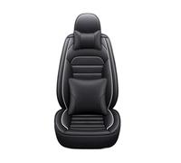 WINVOX Coprisedile Auto Per FORD Per Fiesta Per Fusion Per Mondeo Per Taurus Per Mustang Per Territory Coprisedile Per Auto Universale In Stile 3D Coprisedili Macchina(K Black white 5 Seat)