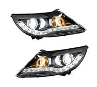 WINVOX Faro anteriore Per Kia Per Sportage-R 2010-2014 Aggiornamento Alta Configurazione Led Auto Fari Assemblaggio Lente Proiettore Lampada Frontale fari