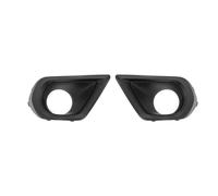 WINVOX Faro anteriore Per Subaru Per Forester 2014 2015 2016 Fendinebbia Faro Coperchio Della Lampada Grill Lunetta Interruttore Montaggio Lampadina fari(Black Pair)