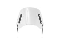 WINVOX Moto Parabrezza Deflettore Parabrezza per Moto da 6,5" E 9,45" per Parabrezza Universale Cupolino(Clear Windshield A)