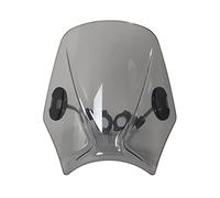 WINVOX Moto Parabrezza per BMW R per Nine T per NINET per RNINET per RNINE T R9T per per Scrambler Parabrezza per Moto Parabrezza Universale Cupolino(Light Smoke)