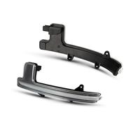 WINVOX Per Mazda CX-5 CX-8 CX-9 2017 2018 2019 LED DRL + Specchietto Retrovisore Con Lampeggiante, Luce Sequenziale, 2 Pezzi Indicatore di direzione a LED(Clear lens,Dynamic)