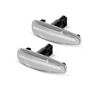 WINVOX Per Mitsubishi Per Lancer Per Lancer Per Sportack 2006 2x LED Indicatore Direzione Laterale Per Lampada Di Segnalazione Parafango Indicatore di direzione a LED(Clear lens)