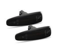 WINVOX Per Mitsubishi Per Lancer Per Lancer Per Sportack 2006 2x LED Indicatore Direzione Laterale Per Lampada Di Segnalazione Parafango Indicatore di direzione a LED(Smoked lens)